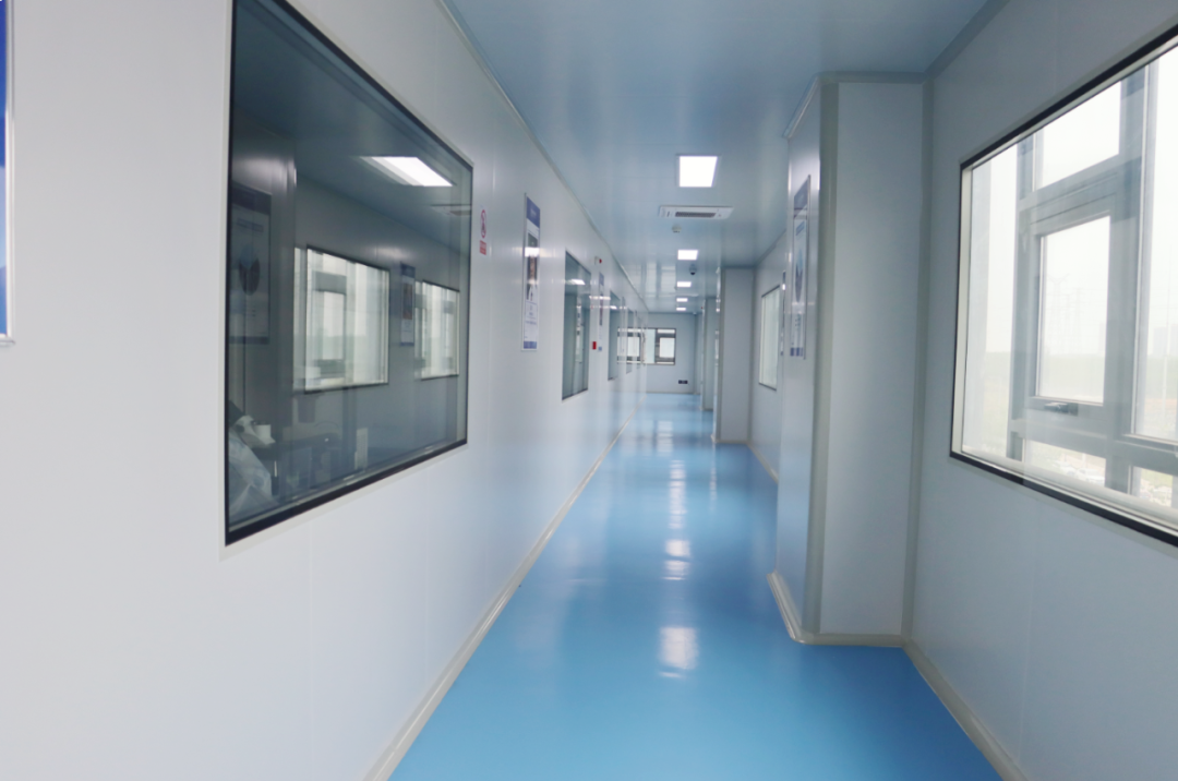 Panoramic view of Stem Cell Bank GMP Laboratory